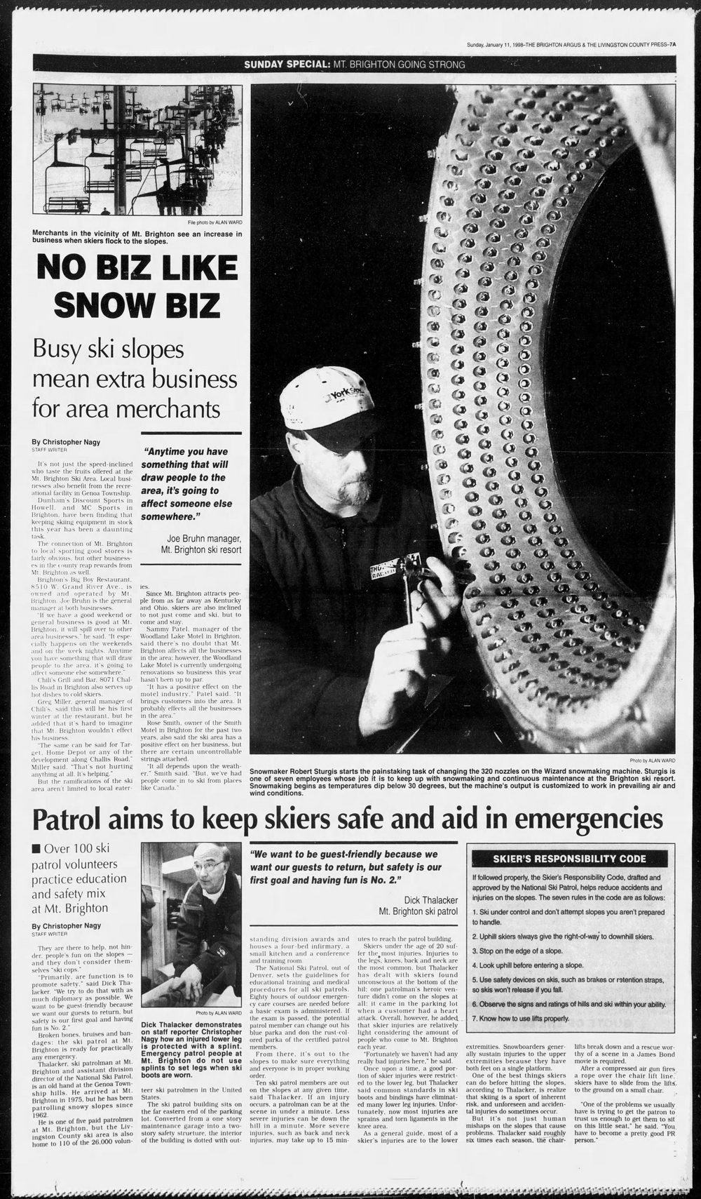 Mt. Brighton - 1998 Feature
